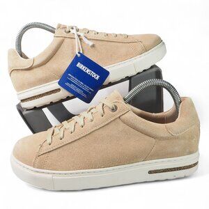 Birkenstock Bend Low Suede Sneakers 'Sandcastle / White' Women's 8/39